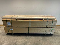 Vuren plank geschaafd met mes- en groef 360x17x2,8 cm (66x) - afbeelding 1 van  7