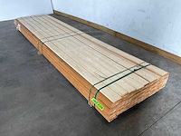 Vuren plank geschaafd met mes- en groef 420x11,5x1,8 cm (111x) - afbeelding 1 van  9