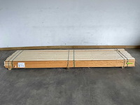 Vuren plank geschaafd met mes- en groef 420x11,5x1,8 cm (111x) - afbeelding 2 van  9