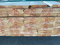 Vuren plank geschaafd met mes- en groef 420x11,5x1,8 cm (111x) - afbeelding 7 van  9