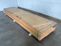 Vuren plank geschaafd met mes- en groef 420x16,5x1,8 cm (50x) - afbeelding 1 van  8