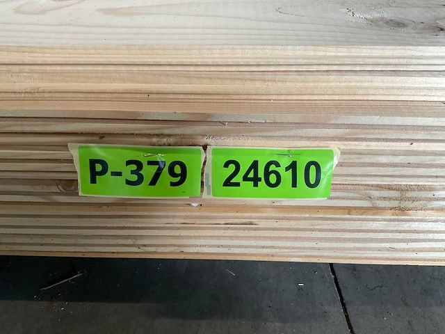 Vuren plank geschaafd met mes- en groef 480x16,5x1,8 cm (58x) - afbeelding 2 van  10