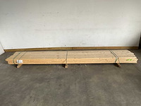 Vuren plank geschaafd met mes- en groef 480x16,5x1,8 cm (58x) - afbeelding 3 van  10