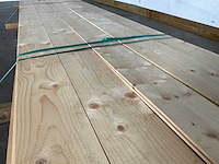 Vuren plank geschaafd met mes- en groef 480x16,5x1,8 cm (58x) - afbeelding 4 van  10