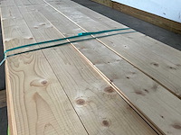 Vuren plank geschaafd met mes- en groef 480x16,5x1,8 cm (58x) - afbeelding 5 van  10