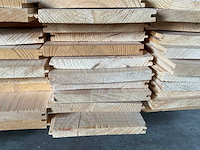 Vuren plank geschaafd met mes- en groef 480x16,5x1,8 cm (58x) - afbeelding 9 van  10