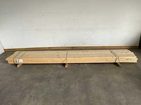 Vuren plank geschaafd met mes- en groef 480x16,5x1,8 cm (58x) - afbeelding 3 van  10