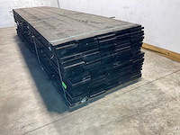 Vuren plank geschaafd zwart geïmpregneerd 400x19,5x2,5 cm (46x) - afbeelding 3 van  7