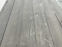 Vuren plank geschaafd zwart geïmpregneerd 500x19,5x2,5 cm (50x) - afbeelding 5 van  8