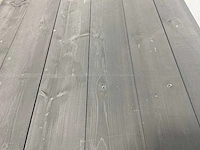 Vuren plank geschaafd zwart geïmpregneerd 500x19,5x2,5 cm (50x) - afbeelding 4 van  8