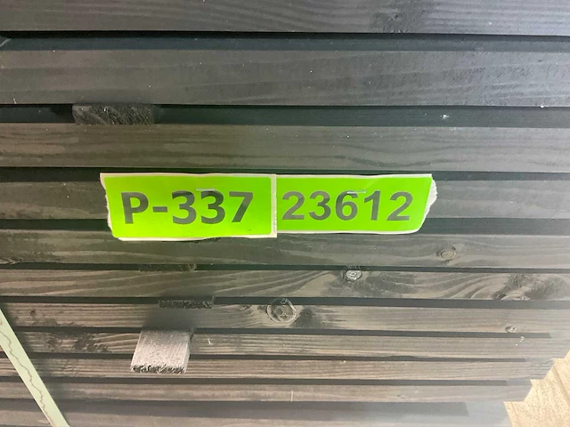 Vuren plank geschaafd zwart geïmpregneerd 500x19,5x2,5 cm (50x) - afbeelding 8 van  8