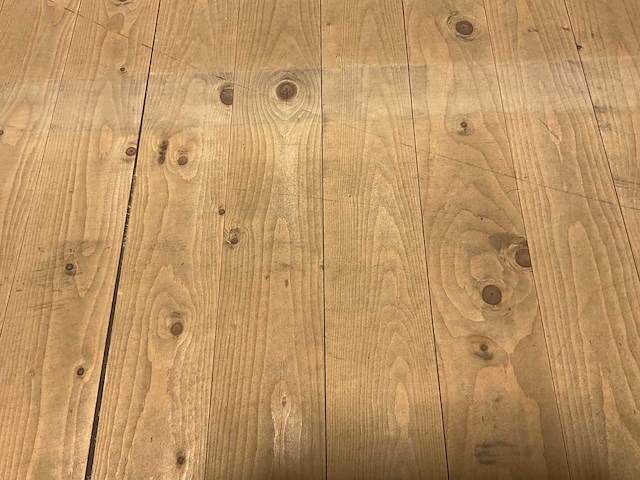Vuren plank mes- en groef - 300x10x2,2 cm (106x) - afbeelding 3 van  5