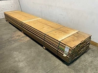 Vuren plank mes- en groef 510x12x2,2 cm (176x)