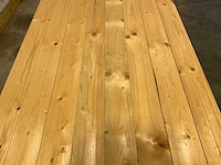 Vuren plank mes- en groef 510x12x2,2 cm (176x) - afbeelding 4 van  7