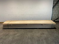 Vuren plank mes- en groef geschaafd 480x9,5x2 cm (132x) - afbeelding 2 van  7