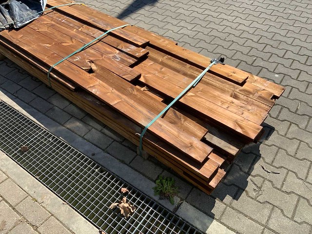 Vuren plank mix 2600-4800mm (80x) - afbeelding 4 van  4