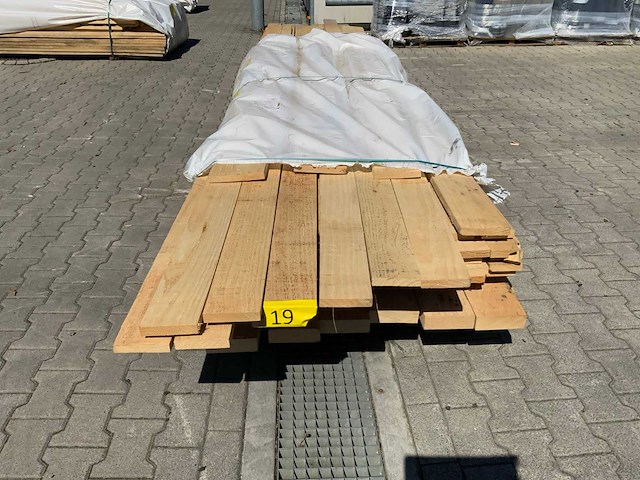 Vuren plank mix 3600-4900x130-200x25-30mm (125x) - afbeelding 3 van  10