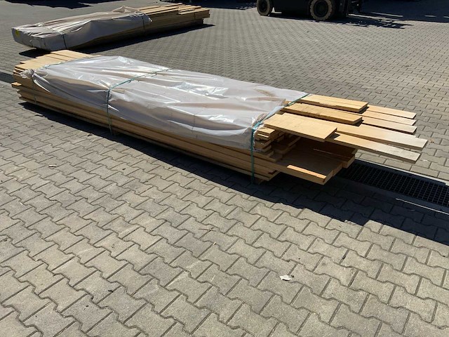 Vuren plank mix 3600-4900x130-200x25-30mm (125x) - afbeelding 7 van  10