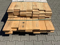 Vuren plank mix 3600/4000x150/155x25mm (91x) - afbeelding 2 van  7