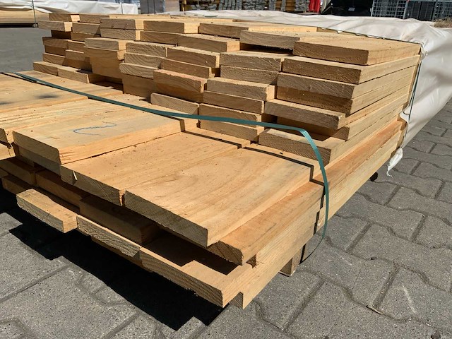 Vuren plank mix 3600/4000x150/155x25mm (91x) - afbeelding 5 van  7