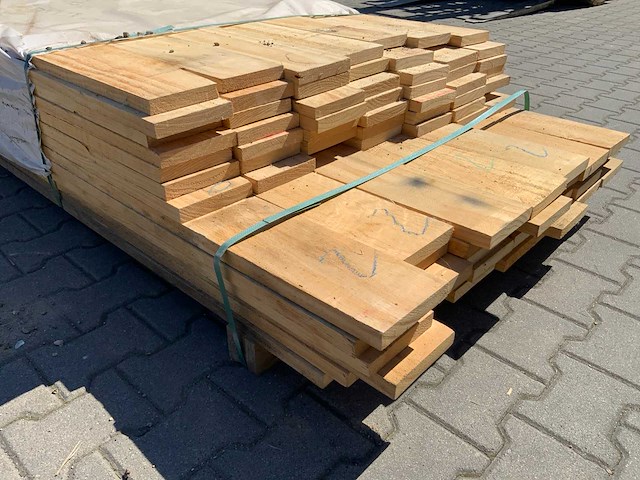 Vuren plank mix 3600/4000x150/155x25mm (91x) - afbeelding 3 van  6