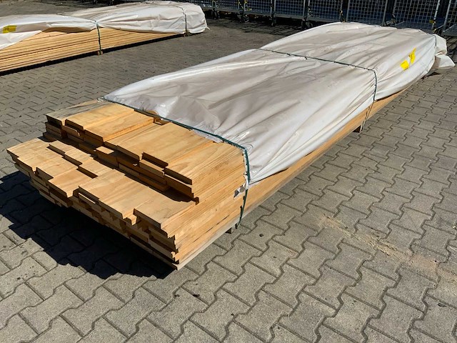 Vuren plank mix 3600x4200x150x25mm (98x) - afbeelding 1 van  7