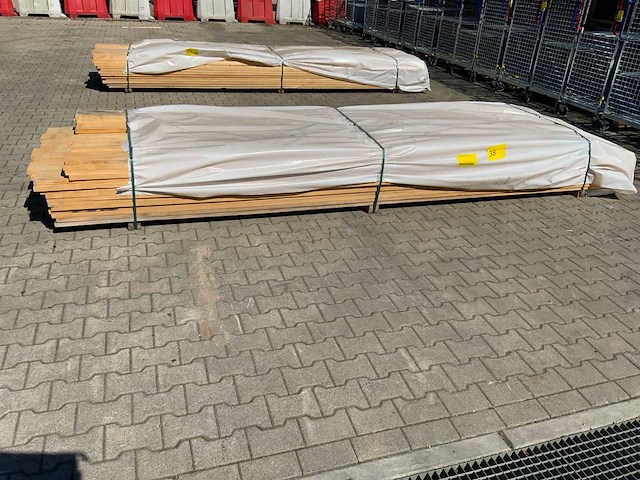 Vuren plank mix 3600x4200x150x25mm (98x) - afbeelding 2 van  7