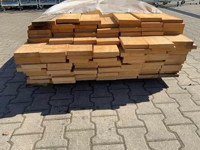 Vuren plank mix 3600x4200x150x25mm (98x) - afbeelding 5 van  7