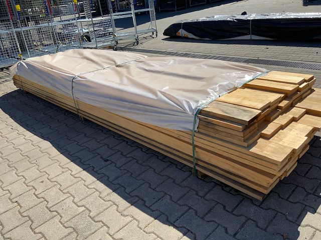 Vuren plank mix 3600x4200x150x25mm (98x) - afbeelding 2 van  2