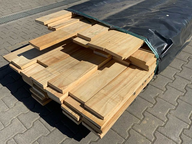 Vuren plank mix 3600x5200x150x25mm (95x) - afbeelding 2 van  9