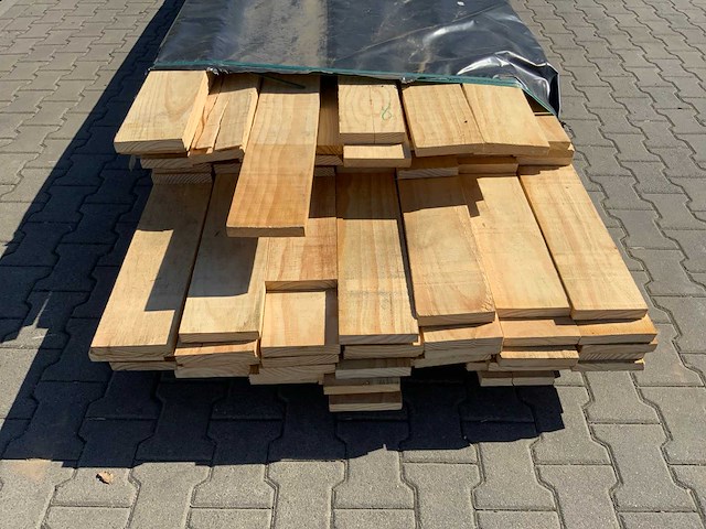 Vuren plank mix 3600x5200x150x25mm (95x) - afbeelding 3 van  9