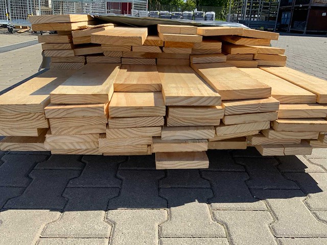 Vuren plank mix 3600x5200x150x25mm (95x) - afbeelding 8 van  9