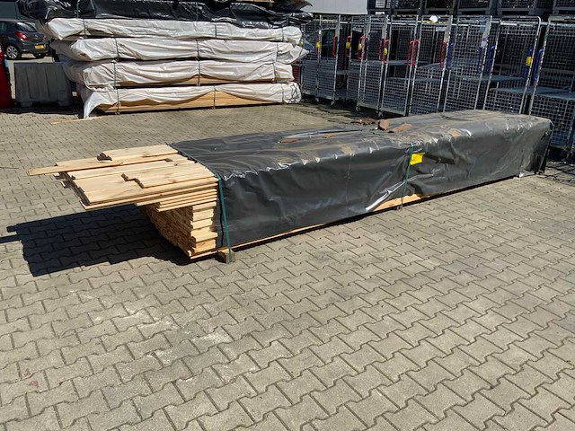 Vuren plank mix 4000/4500x130/150x25mm (144x) - afbeelding 1 van  6