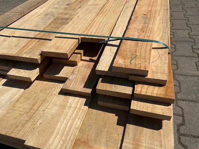 Vuren plank mix 4000/4500x130/150x25mm (60x) - afbeelding 4 van  5