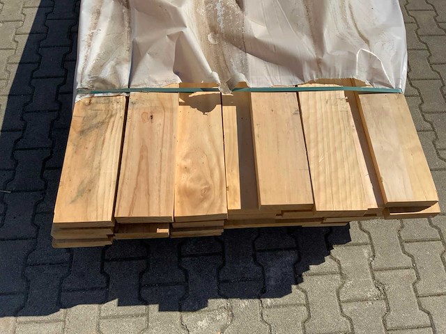 Vuren plank mix 4250x145-150x25-40mm (78x) - afbeelding 4 van  9