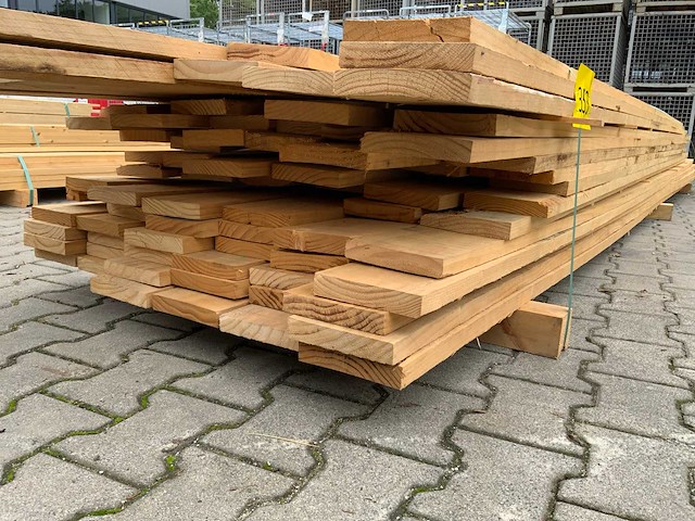 Vuren plank mix 4260-4880x155x25mm (84x) - afbeelding 6 van  9
