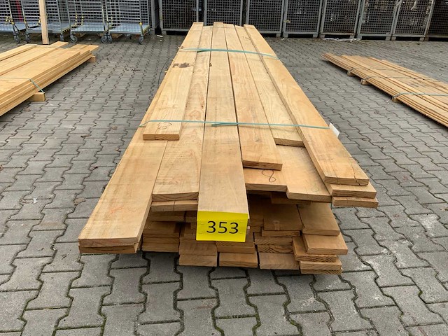 Vuren plank mix 4260-4880x155x25mm (84x) - afbeelding 2 van  9