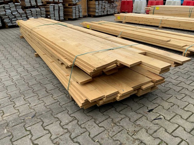 Vuren plank mix 4260-4880x155x25mm (84x) - afbeelding 8 van  9