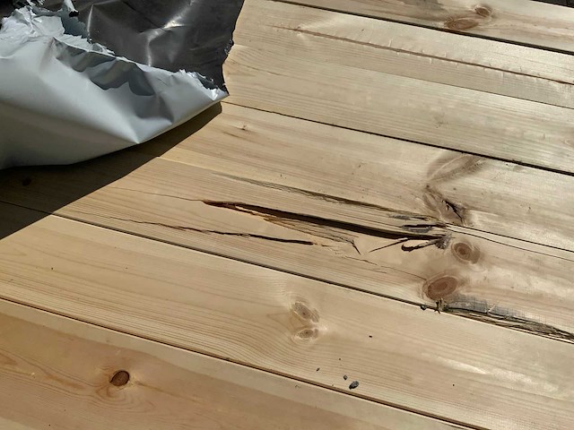 Vuren plank mix 4800-5200x120x25mm (95x) - afbeelding 5 van  5