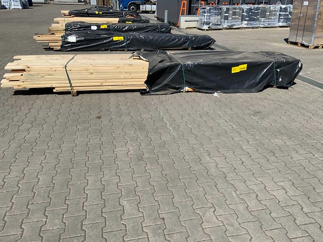Vuren plank mix 4800-5200x120x25mm (95x) - afbeelding 2 van  7
