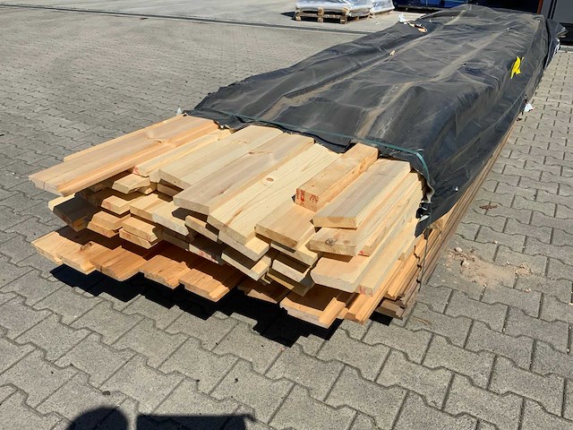 Vuren plank mix 4800-5400mm (130x) - afbeelding 2 van  10