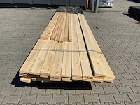 Vuren plank mix 4800-5400x120x25mm (105x) - afbeelding 1 van  1