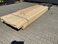 Vuren plank mix 4800-5400x120x25mm (105x) - afbeelding 1 van  6