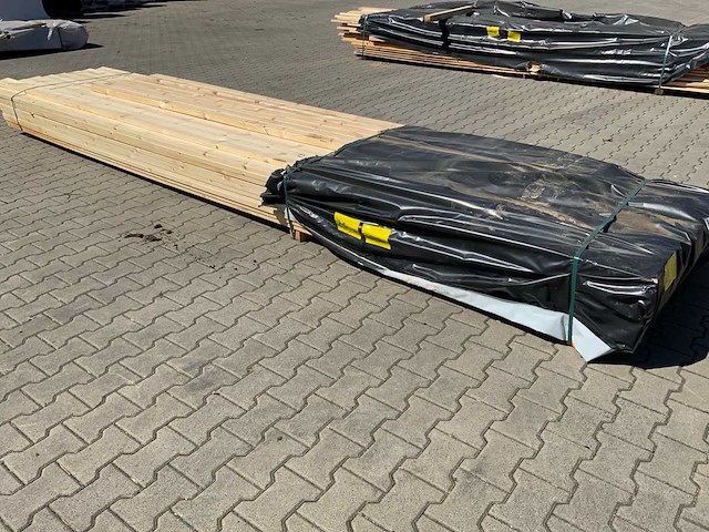 Vuren plank mix 4800-5400x120x25mm (105x) - afbeelding 2 van  2