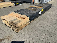 Vuren plank mix 4800-5400x120x25mm (110x) - afbeelding 1 van  4