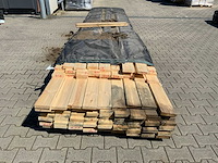 Vuren plank mix 4800-5400x120x25mm (110x) - afbeelding 1 van  1