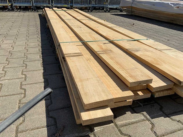 Vuren plank mix pakket 25x130x4880mm (20x) - afbeelding 5 van  5