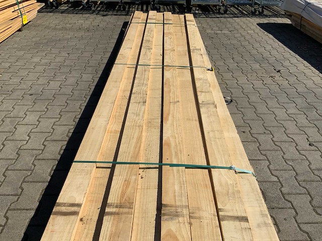 Vuren plank mix pakket 25x130x4880mm (20x) - afbeelding 1 van  1