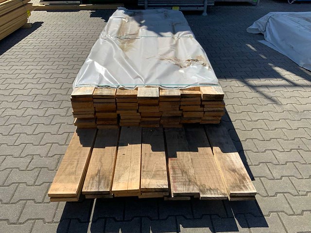 Vuren plank mix pakket 3060-4250mm (91x) - afbeelding 2 van  7