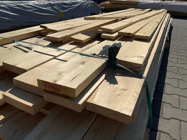 Vuren plank mix pakket 3660-4880mm (66x) - afbeelding 2 van  8